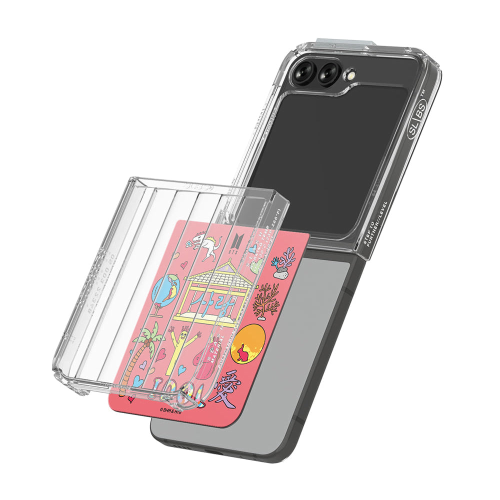 SLBS - BTS Music Theme IDOL Flip Suit Card Case Set