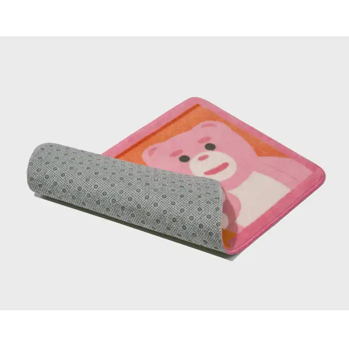 Wiggle Wiggle x Bellygom - Bear Flower Floor Mat - Wiggle Wiggle - Slippers - Harumio