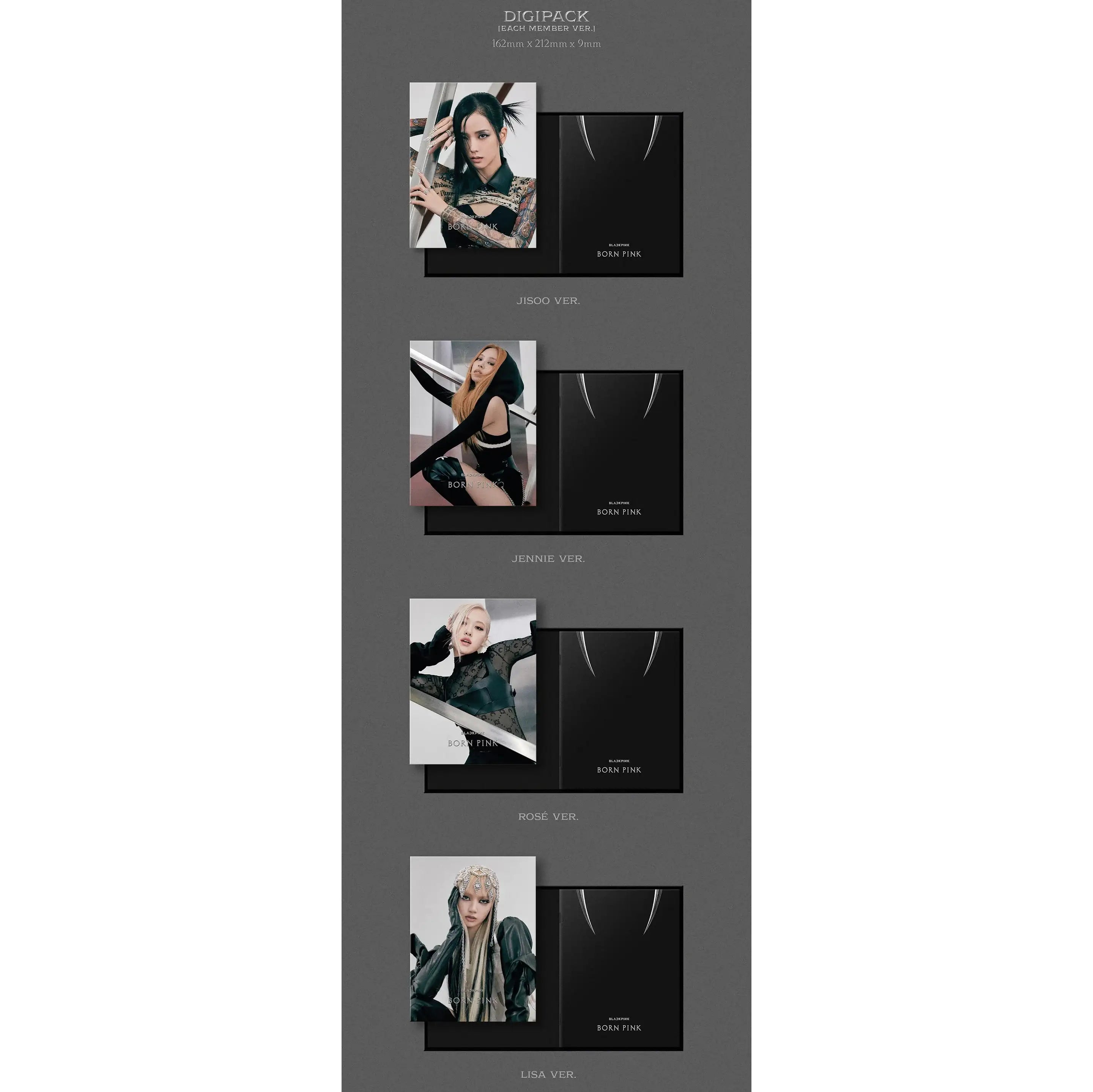 Blackpink - Born Pink : 2nd Full Album (Digipack Version) - YGPLUS - Album - Harumio
