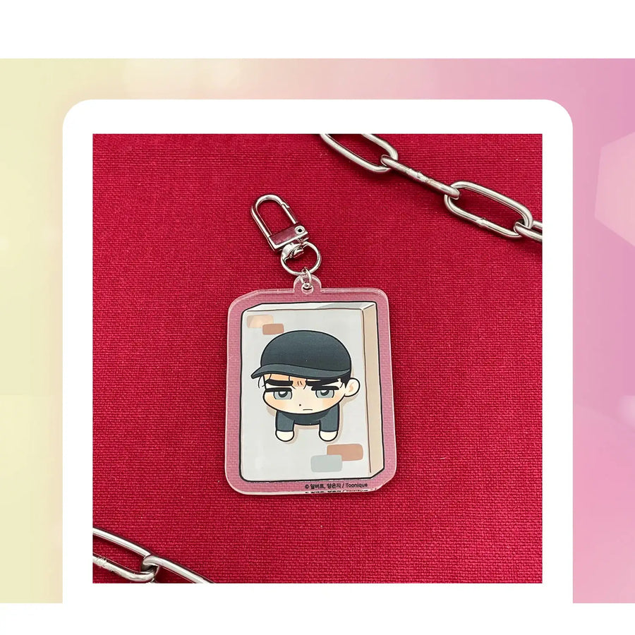 Full Volume - Seol Beom Double Sided Acrylic Keyring - Full Volume x Toon!que - Acrylic Keyring - Harumio