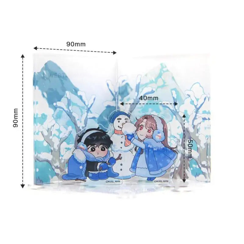 The Northern Duke Needs a Warm Hug - Diorama Acrylic Set - Webtoon Shop - Acrylic Stand - Harumio