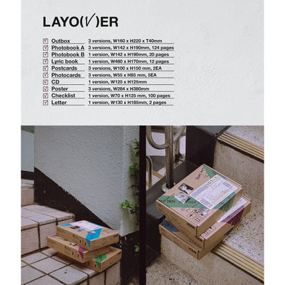 BTS V - Layover : 1st Solo Album