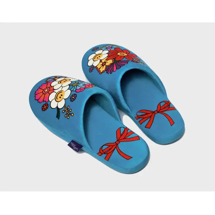 Wiggle Wiggle - Blooming Home Slippers - Wiggle Wiggle - Slippers - Harumio