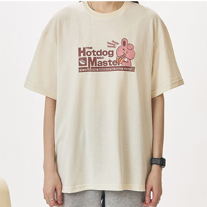 BT21 - COOKY The Hotdog No. 1 Master Short Sleeve T-Shirt