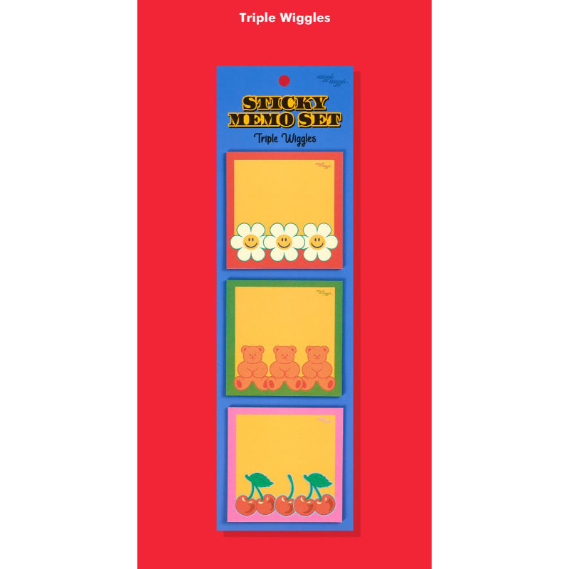 Wiggle Wiggle - Sticky Memo Set