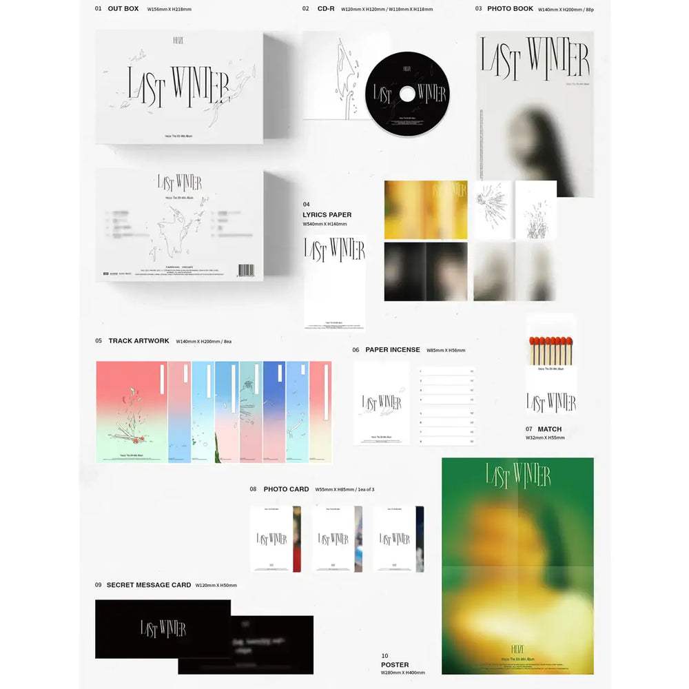 Heize - Last Winter : 8th Mini Album - Heize - Album - Harumio