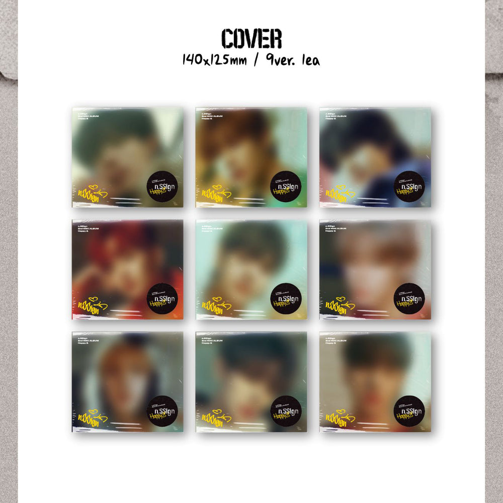 n.SSign - Happy & : 2nd Mini Album (Digipack)