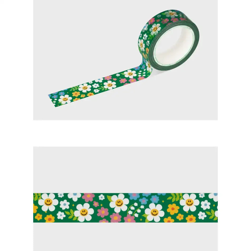 Wiggle Wiggle - Spring Garden Masking Tape 3 Types SET - Wiggle Wiggle - Masking Tape - Harumio