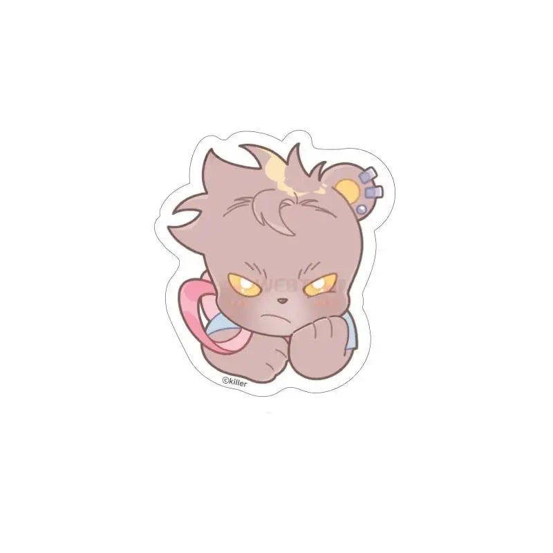 Teddy Bear - Acrylic Shaped Toon Socket - Webtoon Shop - Griptoks - Harumio