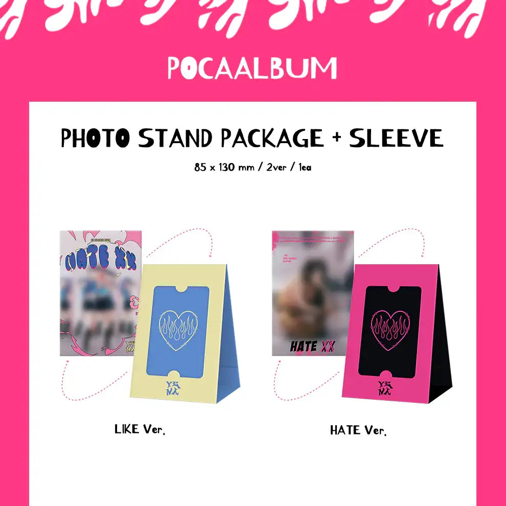 Choi Ye Na - HATE XX : 2nd Single Album (POCA Album - Random) - Choi Ye Na - Album - Harumio