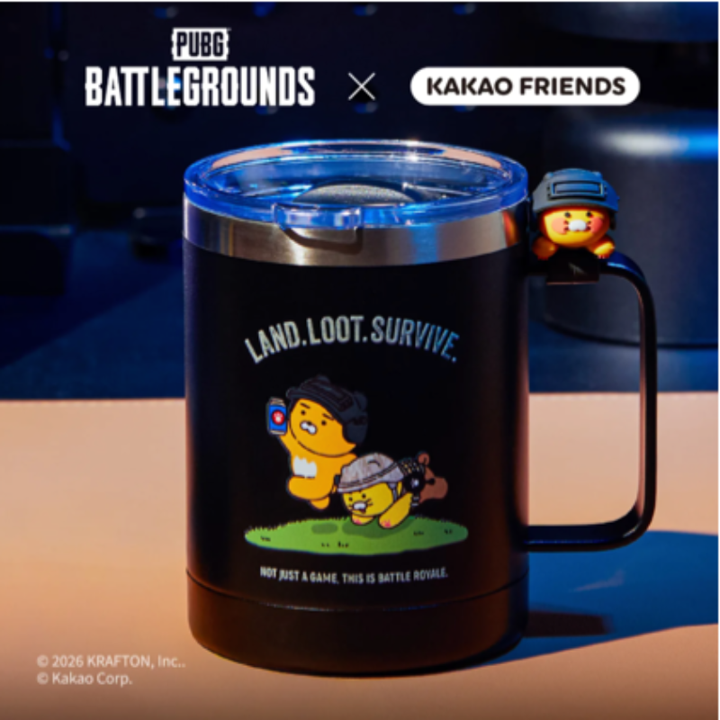 Battleground x Kakao Friends - Stainless Mug_Ryan & Chunsik