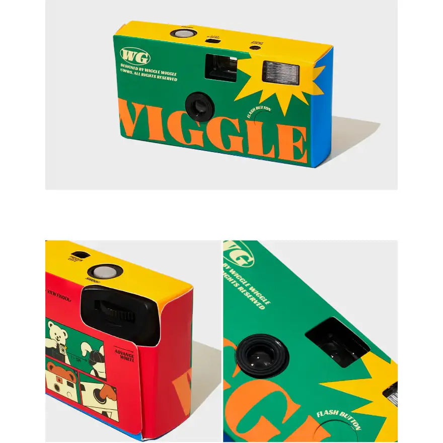 Wiggle Wiggle - Disposable Camera - Wiggle Wiggle - Camera - Harumio
