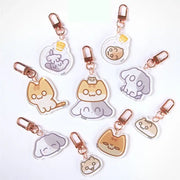 The Owner of the Earth is a Cat - Acrylic Keyring - D&C WEBTOON Biz - Keyring - Harumio
