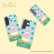 SLBS - Knotted Sugar Bear Impression Case (Galaxy S24 Series) - SLBS - Home & Living, Accessories - Harumio