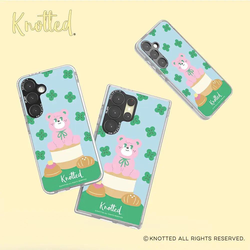 SLBS - Knotted Sugar Bear Impression Case (Galaxy S24 Series) - SLBS - Home & Living, Accessories - Harumio