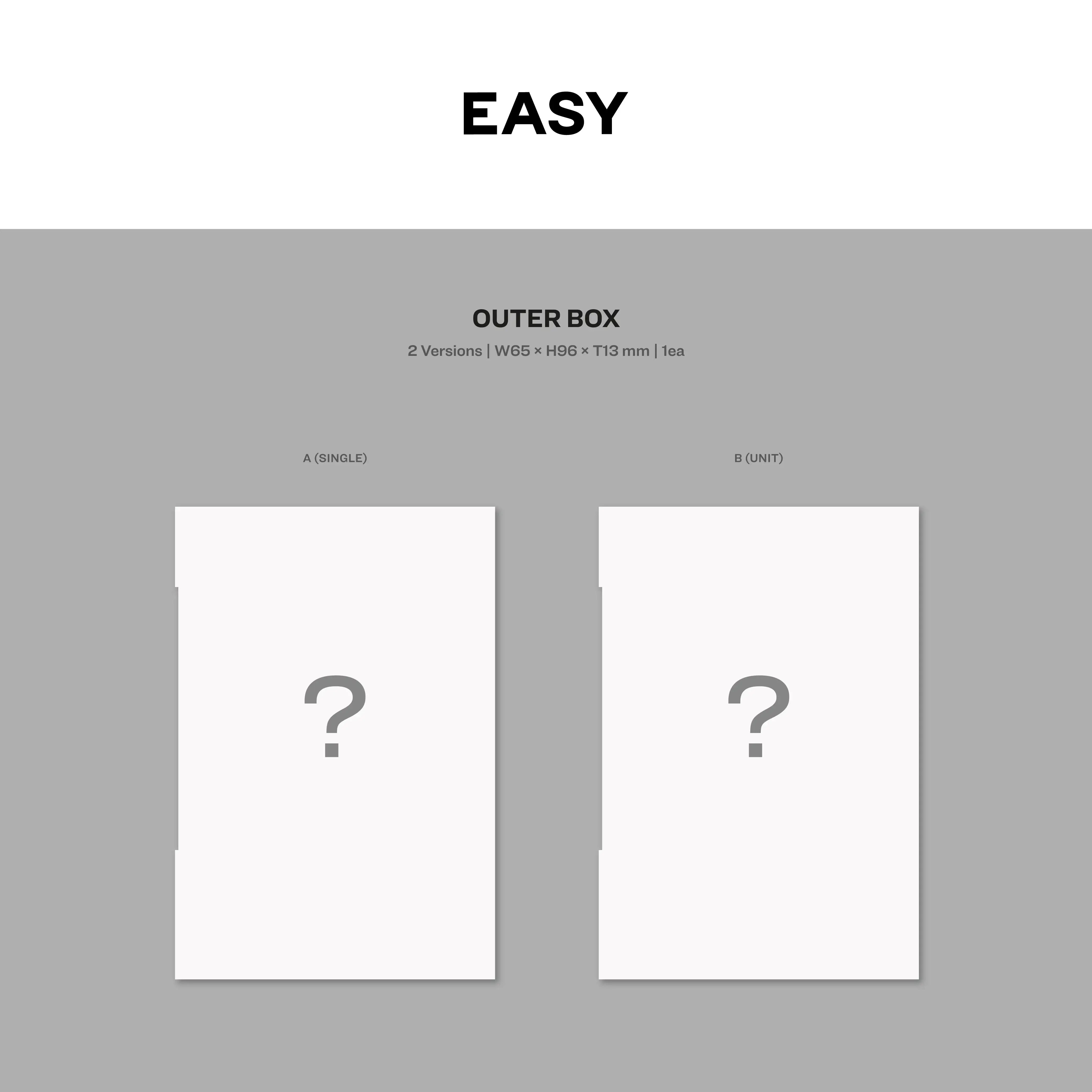 LE SSERAFIM - Easy : 3rd Mini Album (Weverse Album) - LE SSERAFIM - Album - Harumio