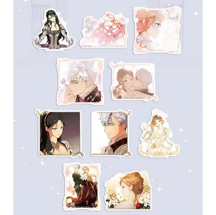 Secret Lady - Big Carrier Sticker Set - KWSTORE - Sticker - Harumio