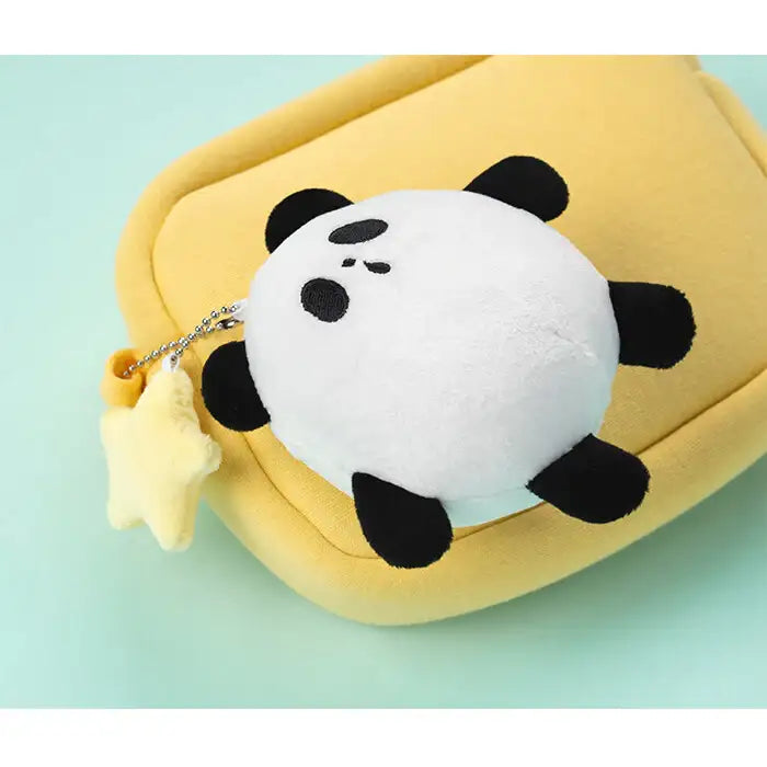 Skip and Loafer - Panda Plush Keyring - Aladin - plush keyring - Harumio