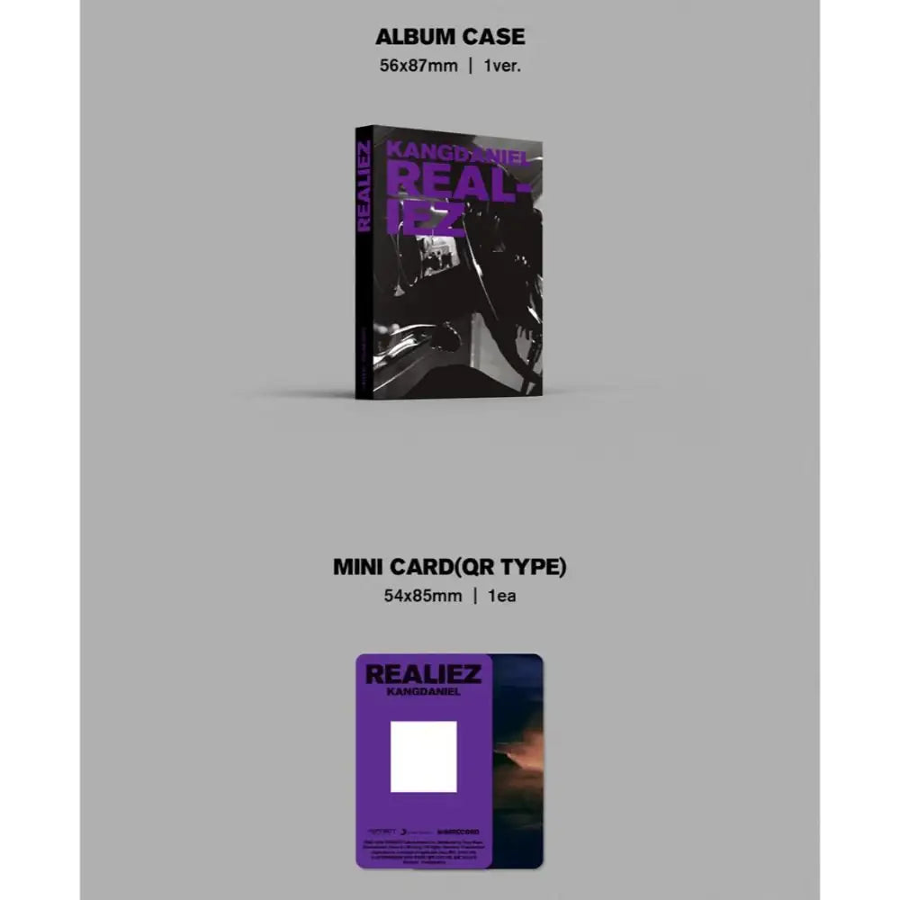 Kang Daniel - REALIEZ : 4th Mini Album (Platform Version) - Kang Daniel - Album - Harumio