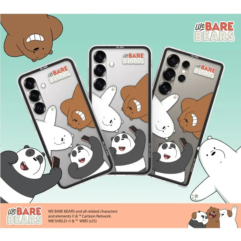 SLBS - We Bare Bears Friends Impression Case (Galaxy S25 Series) - SLBS - Phone Case - Harumio