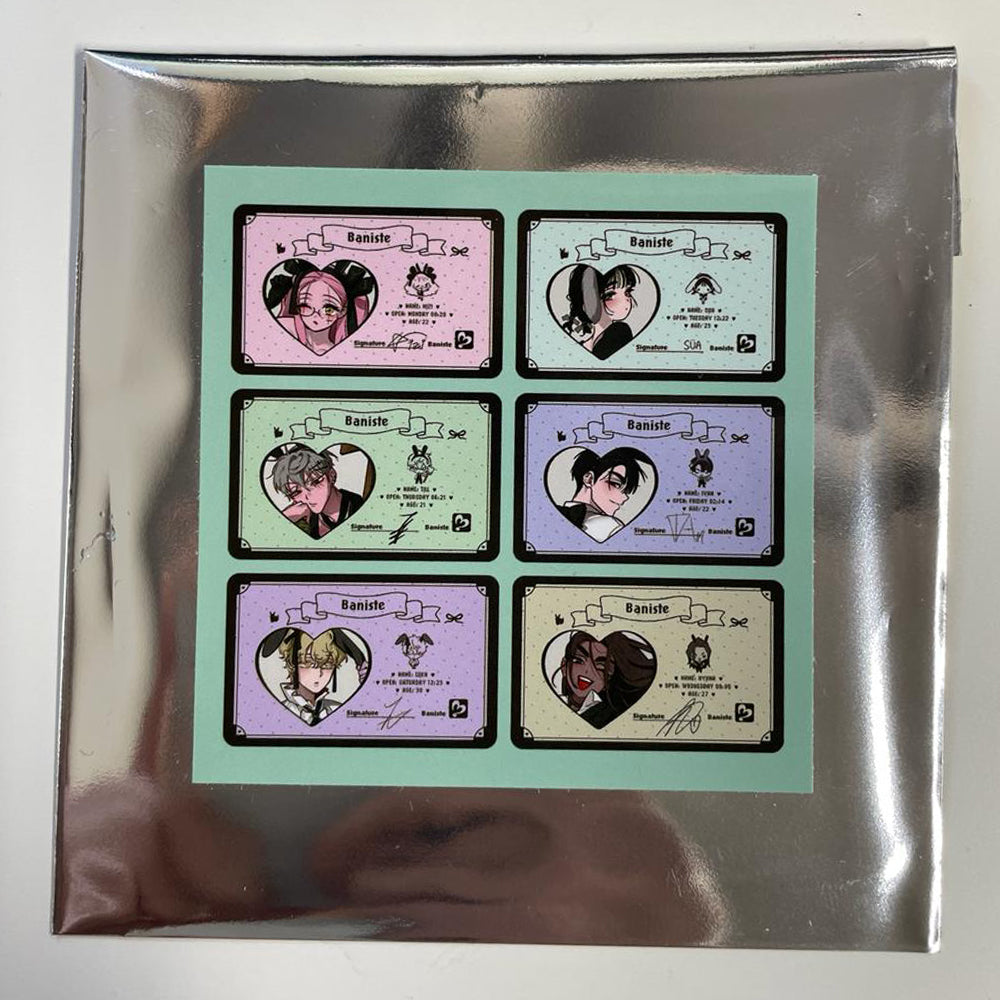 Alien Stage X ANIPLUS Random PVC Profile Card – Harumio