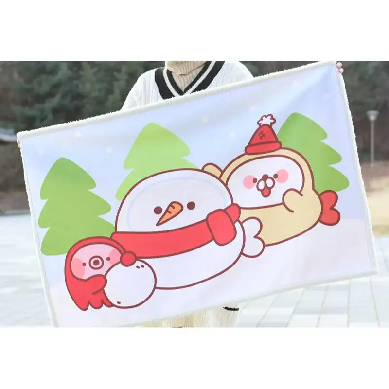Fri - Fleece Lap Blanket - Soone Content - Fleece Blanket - Harumio