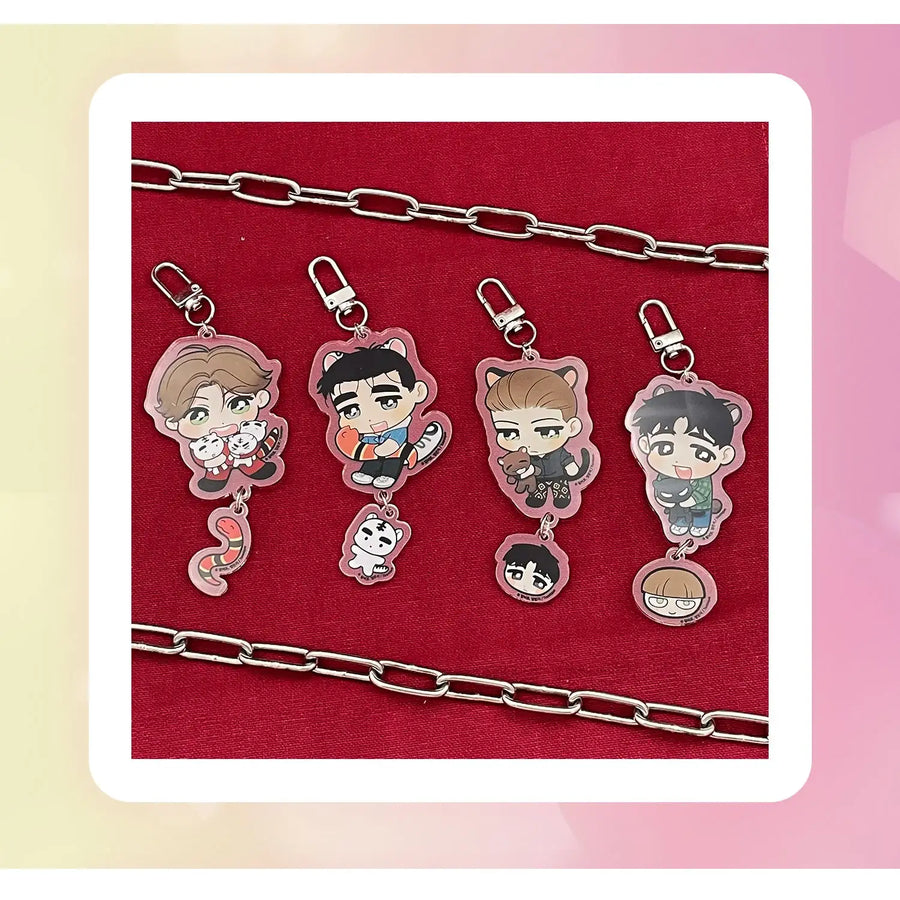 Full Volume - Dae Rong Acrylic Keyring - Full Volume x Toon!que - Acrylic Keyring - Harumio