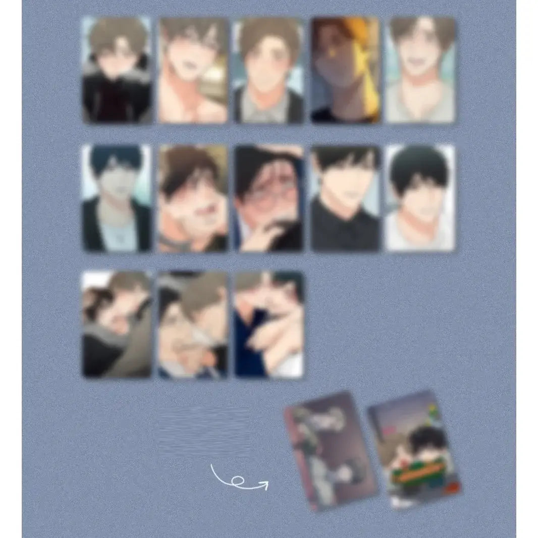 Sadistic Beauty: Side Story B - Collection Photocards - Lezhin - Photocard - Harumio