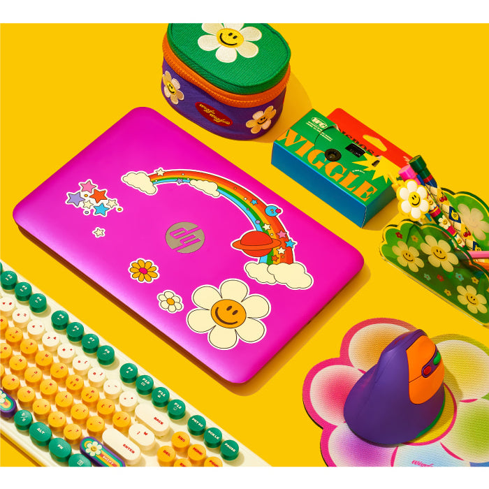 Wiggle Wiggle - Popping Land Removable Sticker