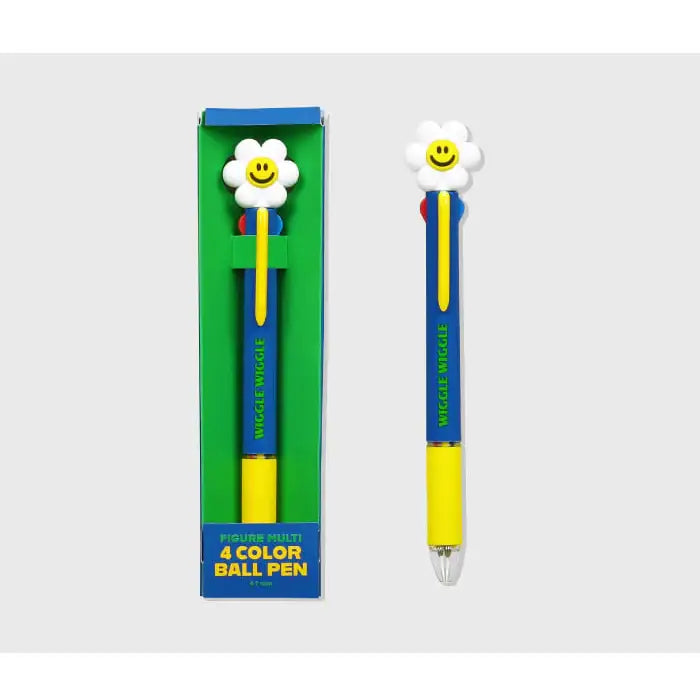 Wiggle Wiggle - Figure Multi 4 Color Ball Pen - Wiggle Wiggle - ball pen - Harumio