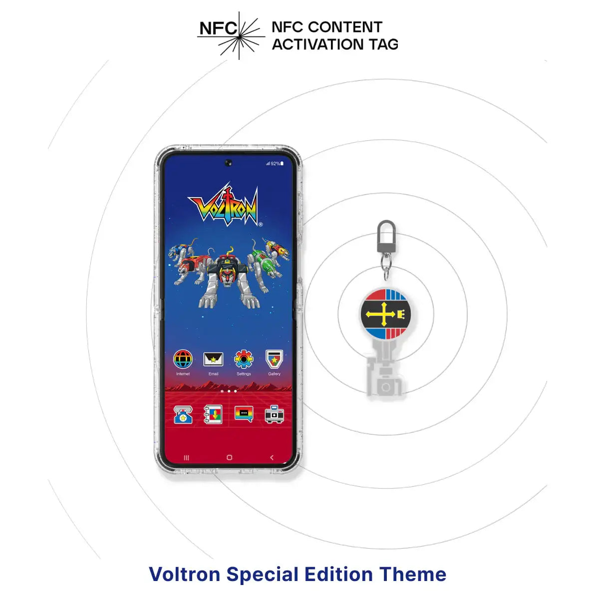 SLBS - Voltron Force Flipsuit Phone Case Set (Galaxy Z Flip5) - SLBS - Home & Living, Accessories - Harumio