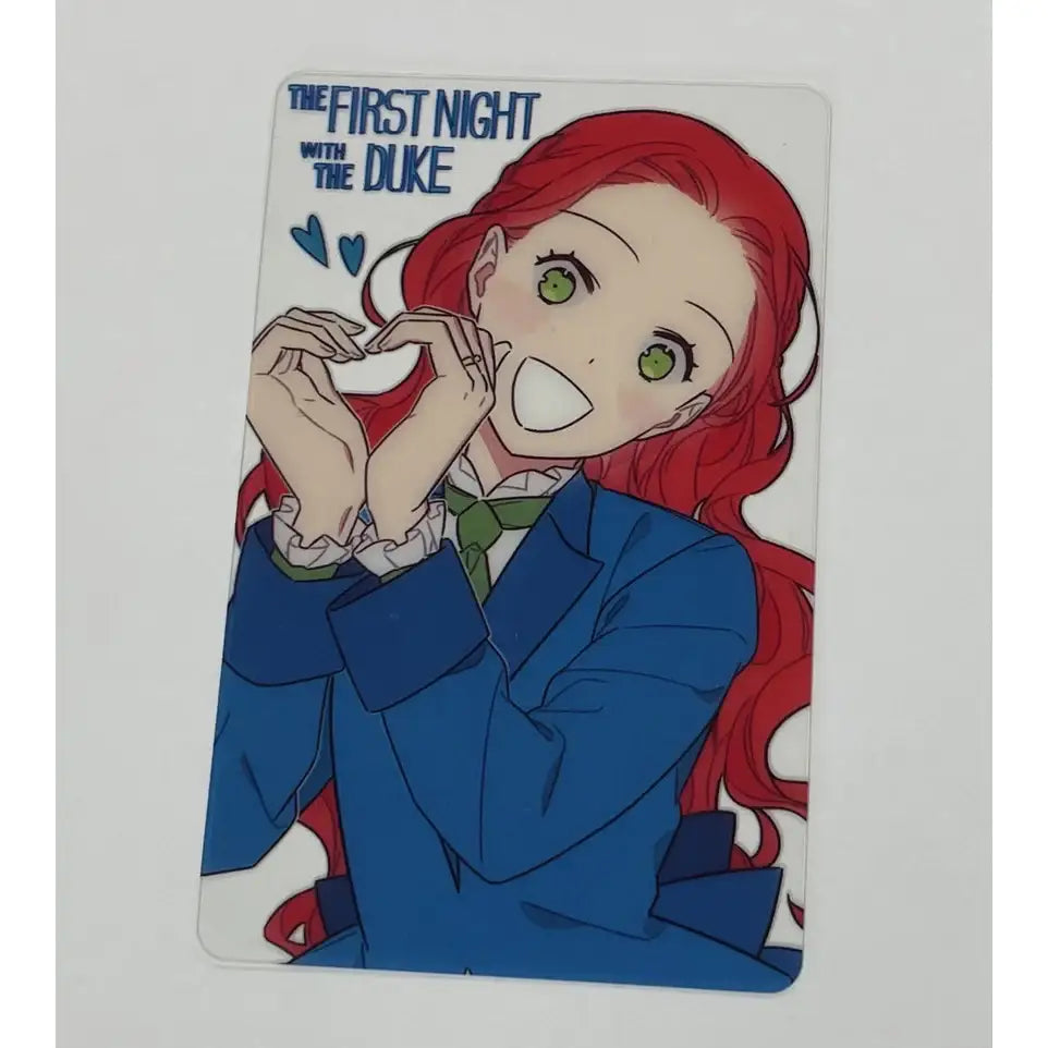 The First Night With the Duke - Transparent Photocard Set - eComiX - Photocard - Harumio
