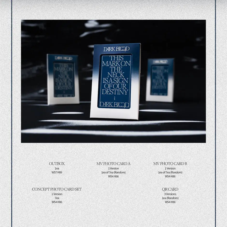 ENHYPEN - Dark Blood : 4th Mini Album (Weverse Album) - ENHYPEN - Album - Harumio