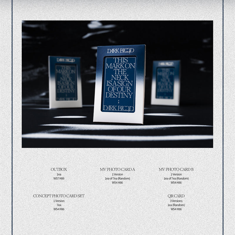 ENHYPEN unveils the tracklist for their 4th mini-album 'DARK BLOOD