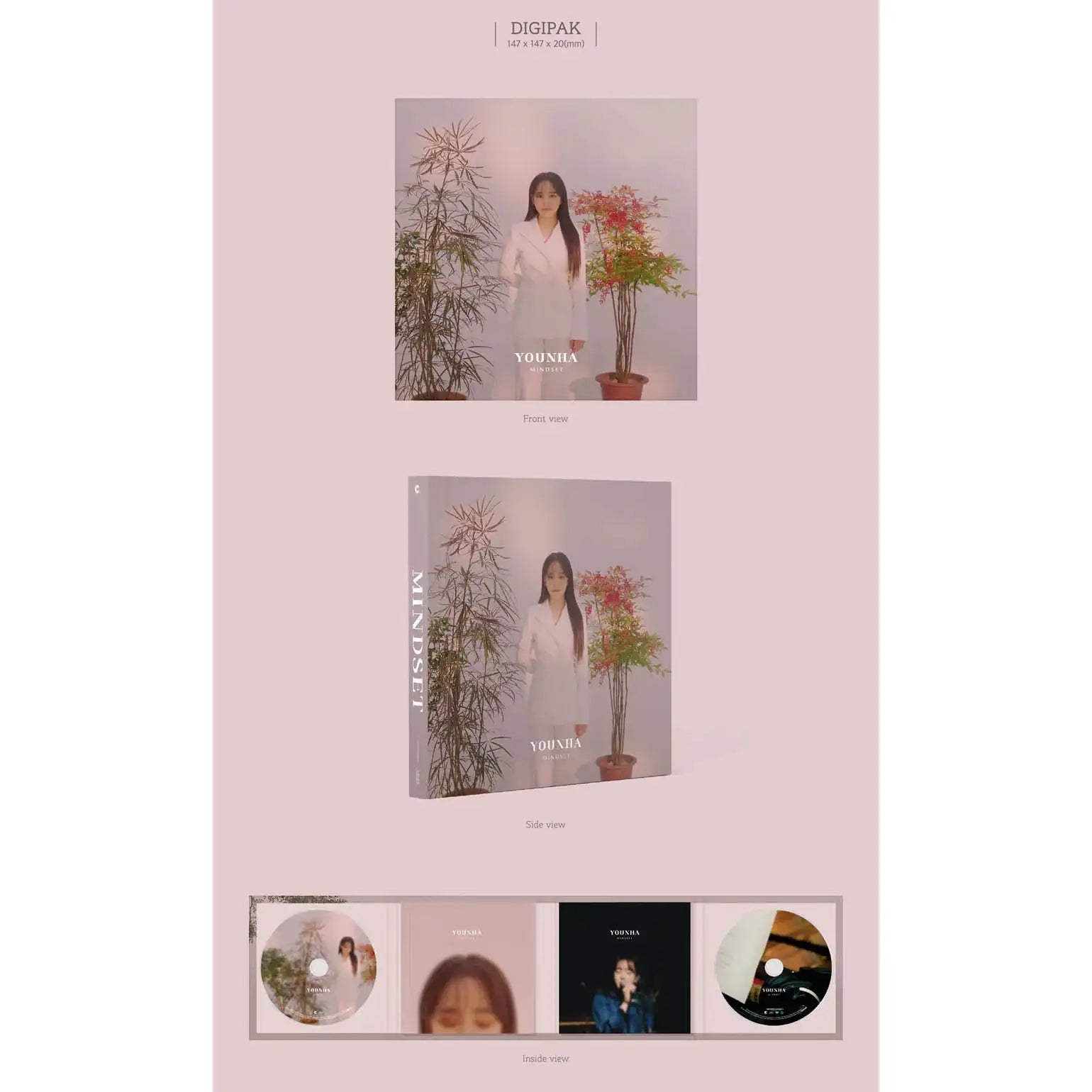 Younha - Mindset : Studio Live Album - Younha - Album - Harumio