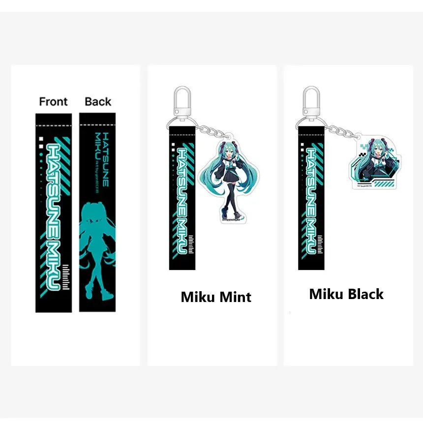 Hatsune Miku - Piapro Characters WE!FLASH Strap Acrylic Keyring - Hatsune Miku - Acrylic Keyring - Harumio