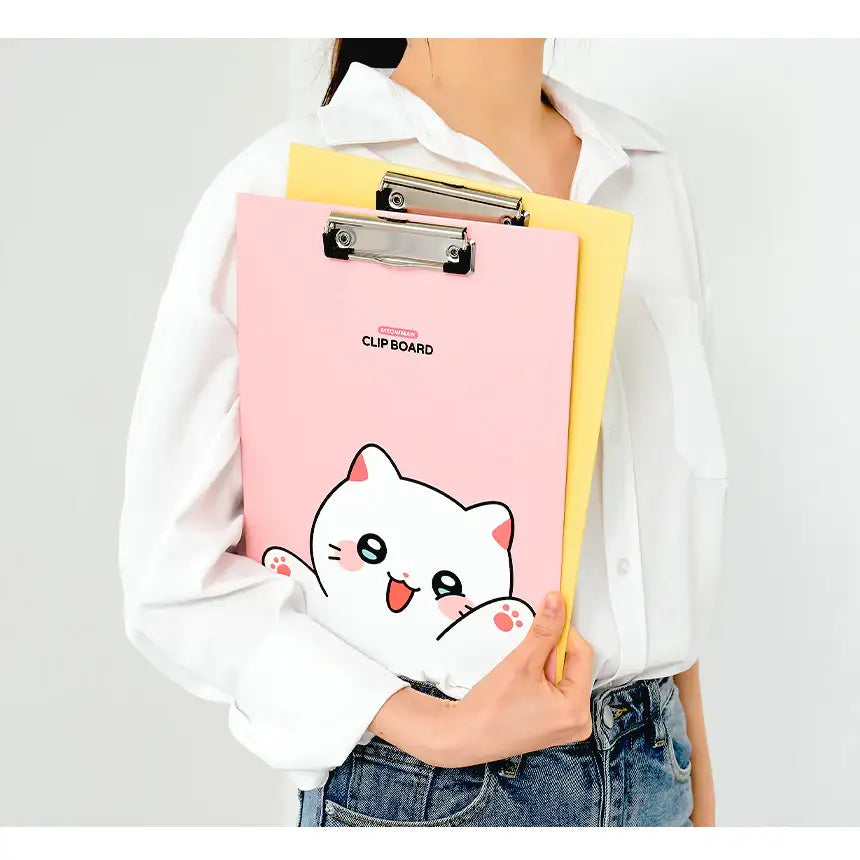 Meow Man - Clipboard - Webtoon Friends - Home & Living, Accessories - Harumio