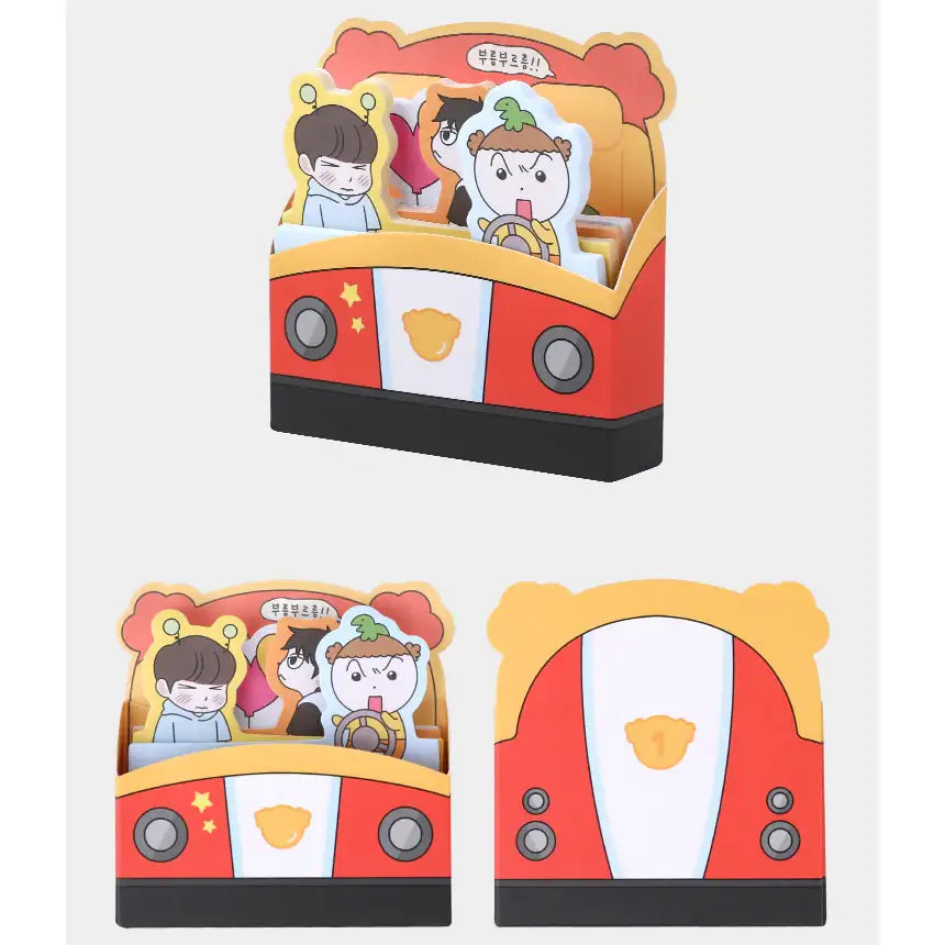 Maru Is a Puppy - 4-Fold Index Sticky Note - Webtoon Friends - Home & Living, Accessories - Harumio