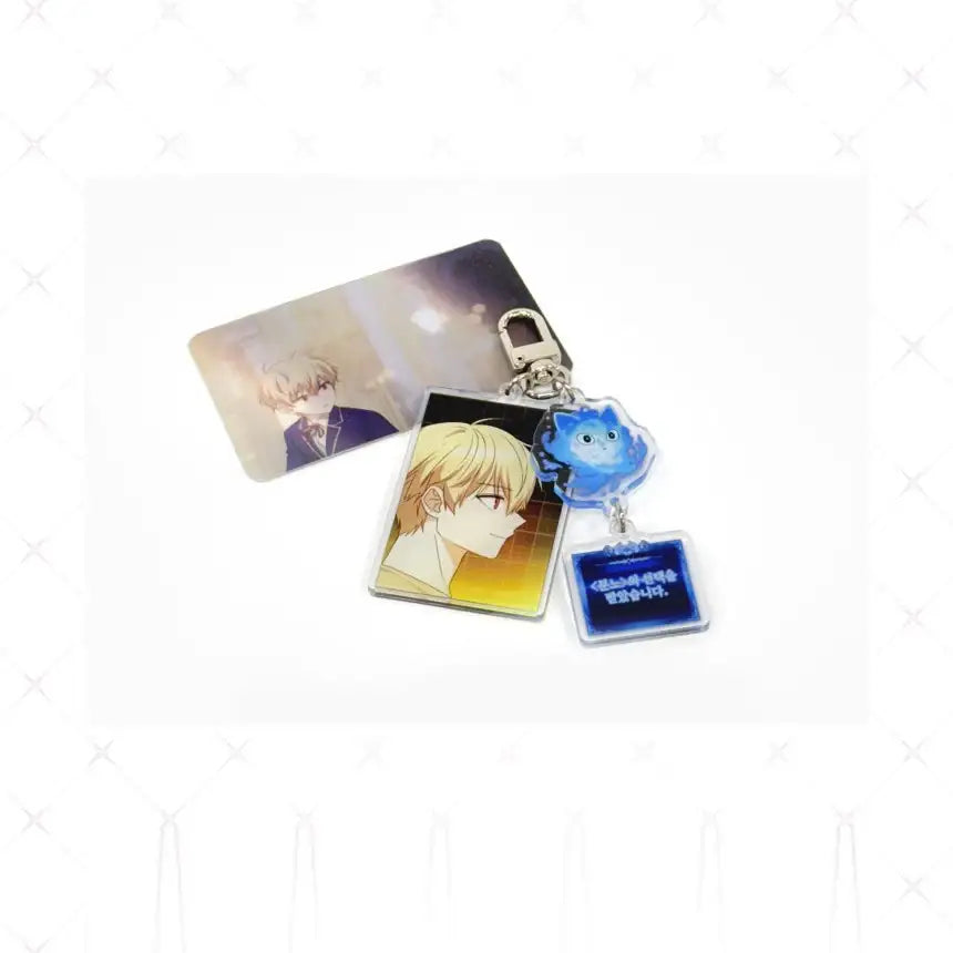 The Reincarnated Assassin Is a Swordmaster - Double-sided Acrylic Keyring - Daon Webtoon Store - Acrylic Keyring - Harumio