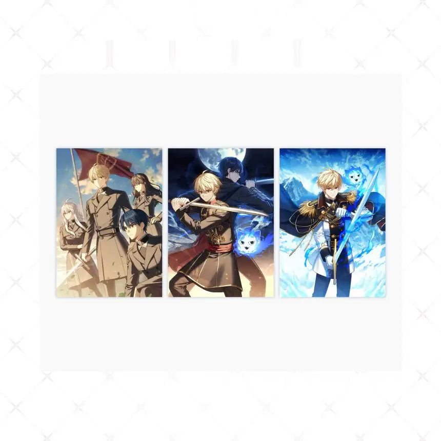 The Reincarnated Assassin Is a Swordmaster - A4 Poster Set - Daon Webtoon Store - Poster - Harumio
