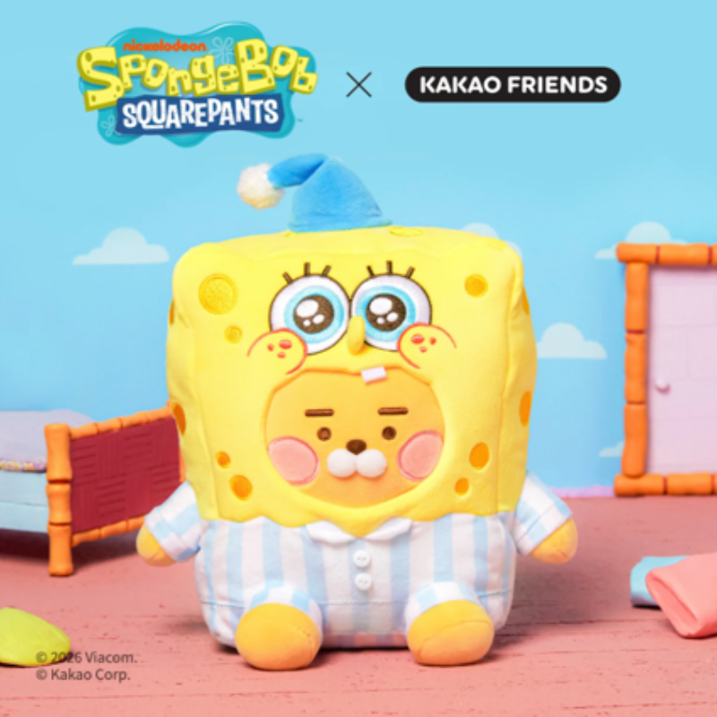 SpongeBob x Kakao Friends - Plush Doll
