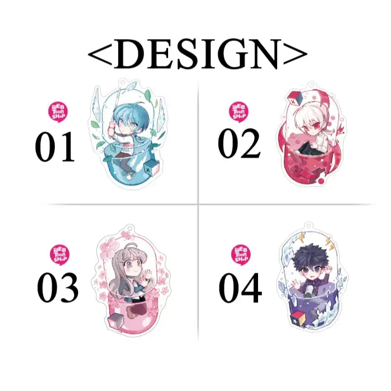 Anz - Double-sided Acrylic Charm - Webtoon Shop - Keychains - Harumio