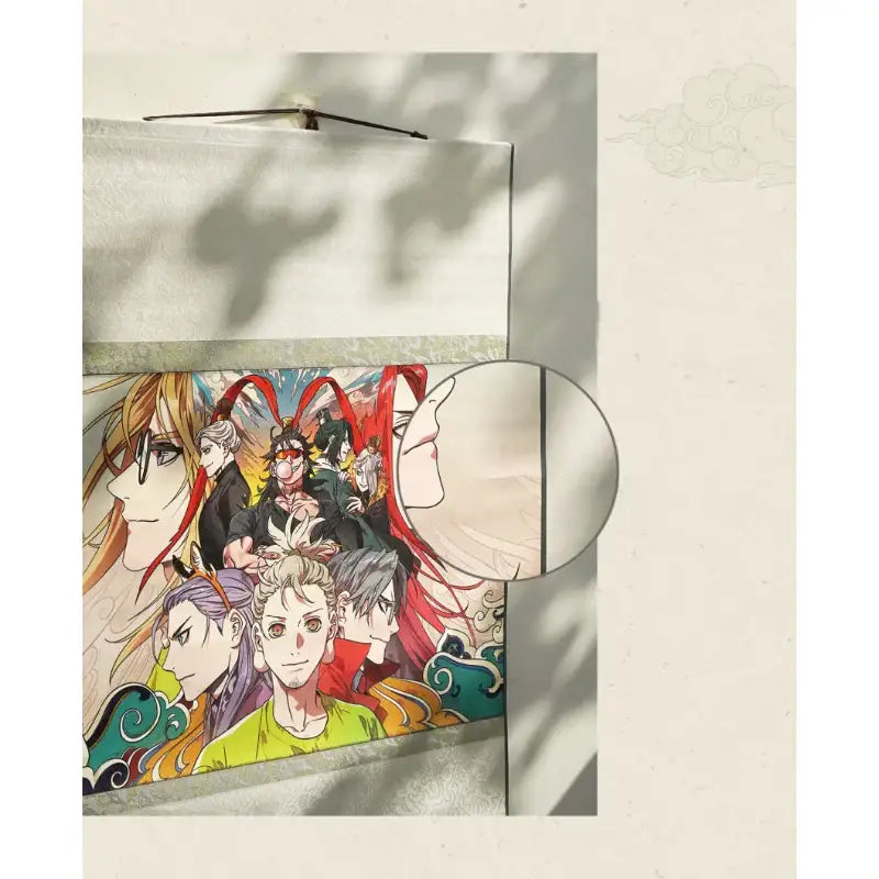 Three Kingdoms Talk - Premium Silk Scroll - Webtoon Friends - Scrolls - Harumio
