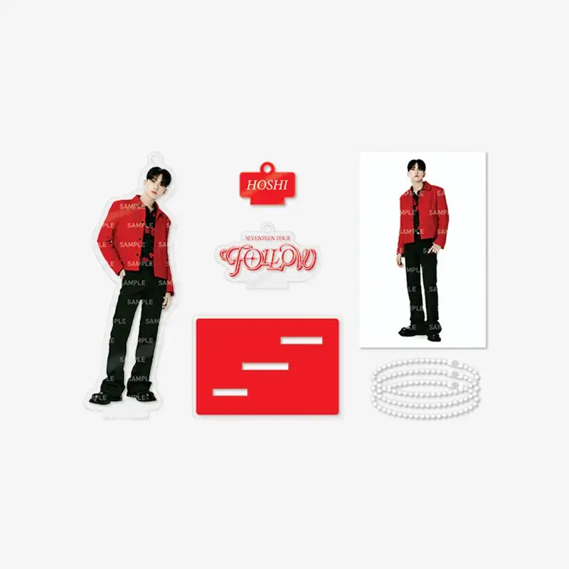 SEVENTEEN - Follow - Acrylic Stand Keyring - SEVENTEEN - Keyring - Harumio