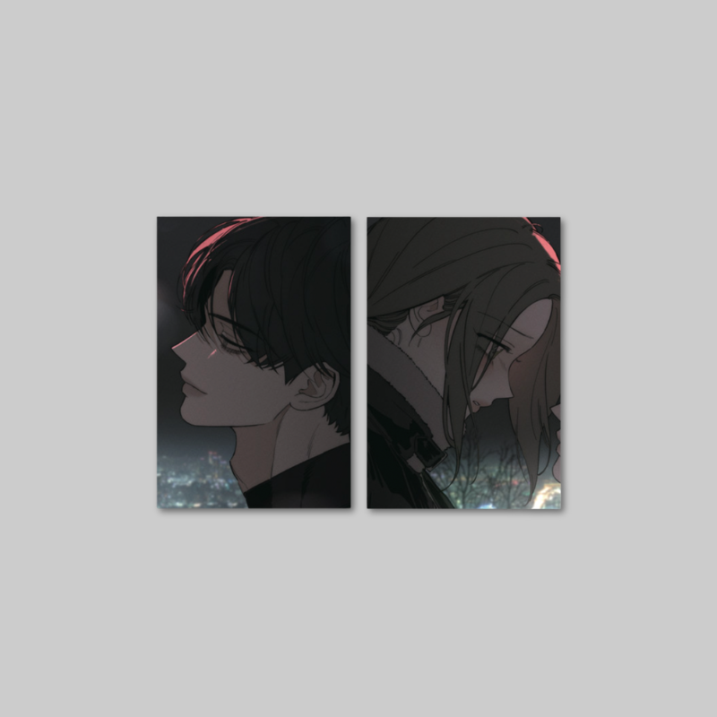 Tears on a Withered Flower - Lenticular Postcard