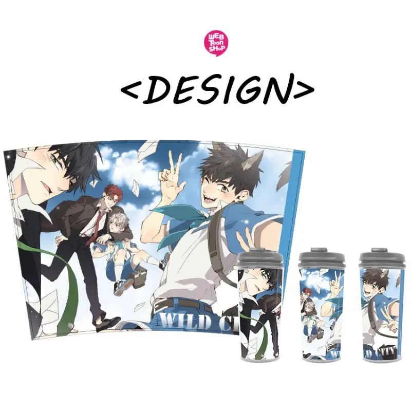 Wild City - Tumbler - Webtoon Shop - Tumblers - Harumio