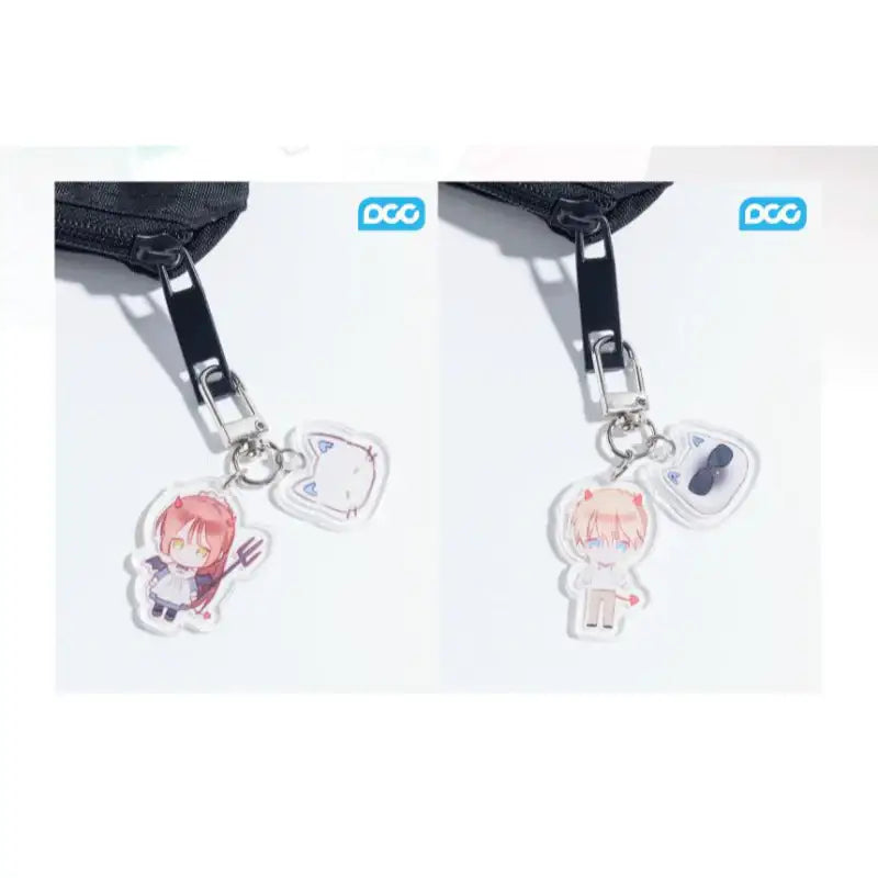 How to Survive as a Maid in a Horror Game - Acrylic Keyring - DCC Store - Acrylic Keyring - Harumio