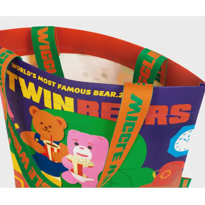 Wiggle Wiggle x Bellygom - Reusable Shopping Bag - Wiggle Wiggle - Shopper Bag - Harumio