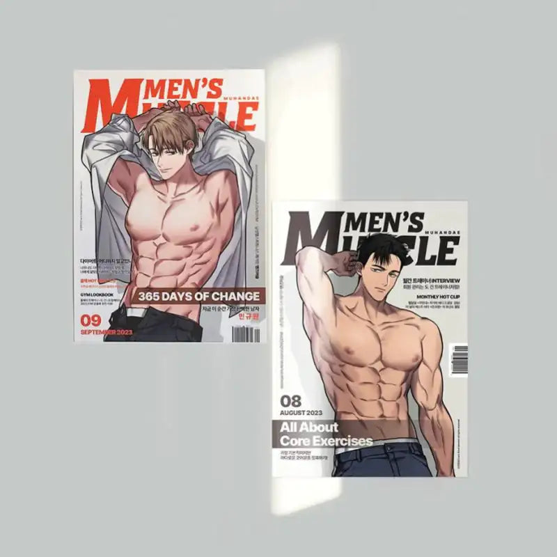 Love Gym - Men's Muscle Poster Set - Crack Webtoon Store - Posters - Harumio