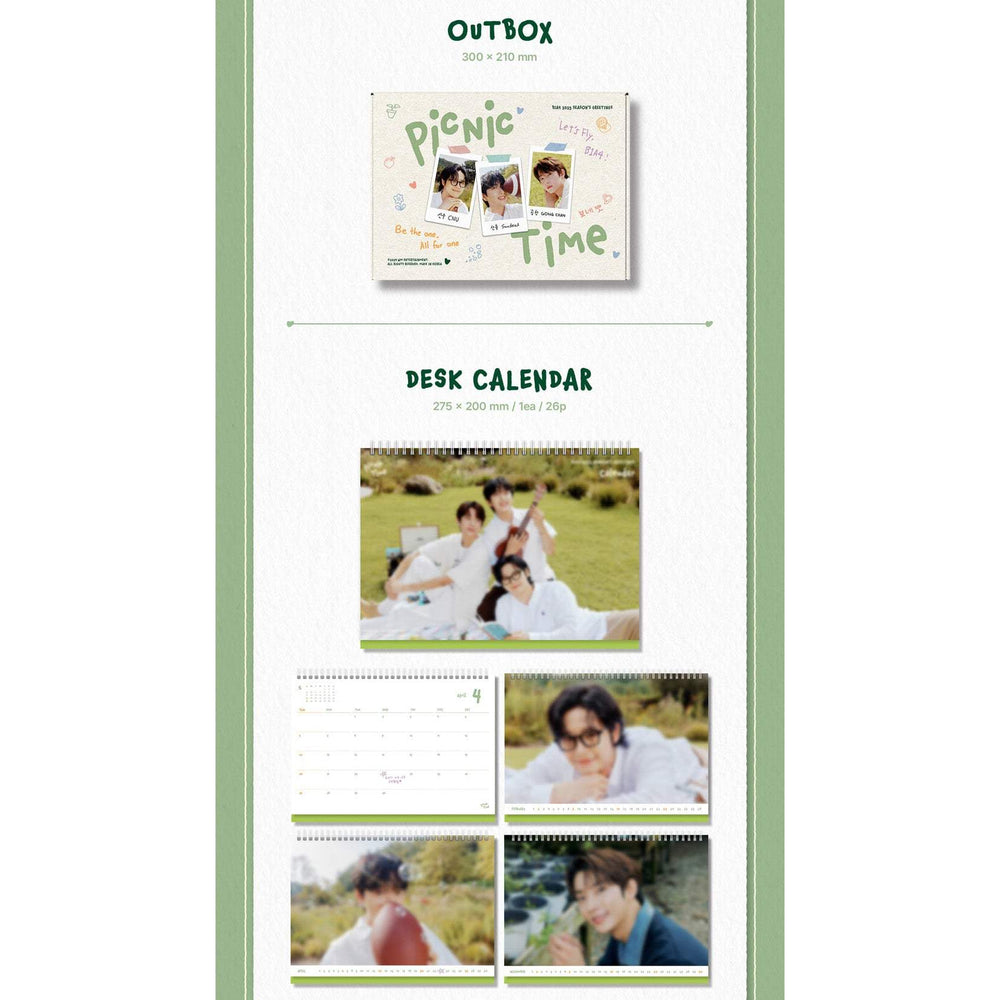 B1A4 - 2025 Season's Greetings (PICNIC TIME) - WM Entertainment - Merchandise - Harumio
